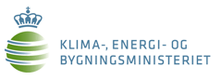Logo for klima- energi- og bygningsministeriet